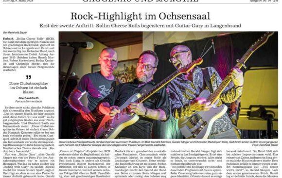 Rock-Highlight im Ochsensaal